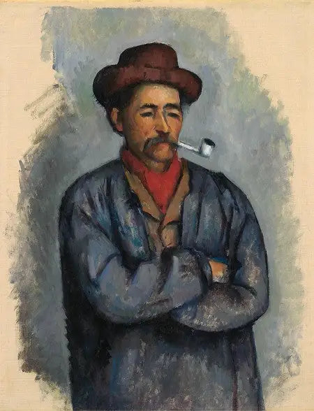 L'Uomo con la pipa - Paul Cézanne