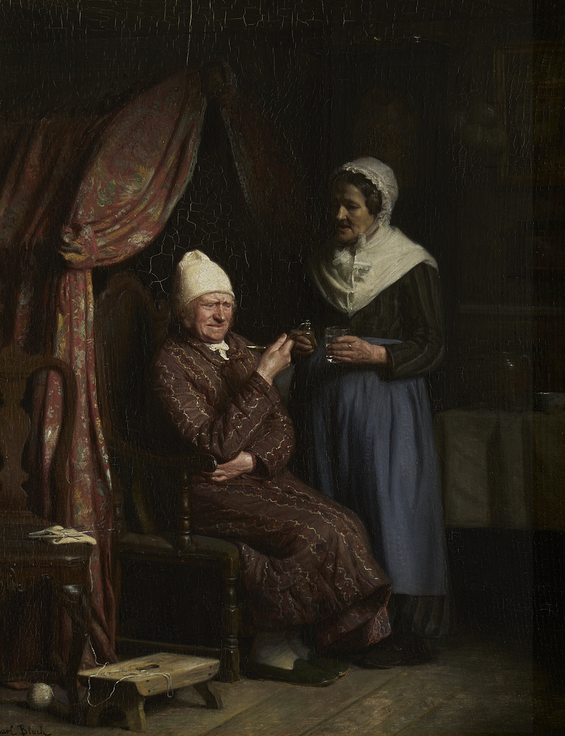 Un paziente. - Carl Heinrich Bloch