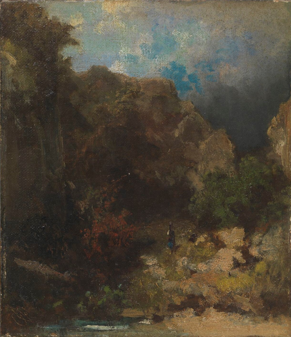 Latteira nella foresta di montagna - Carl Spitzweg