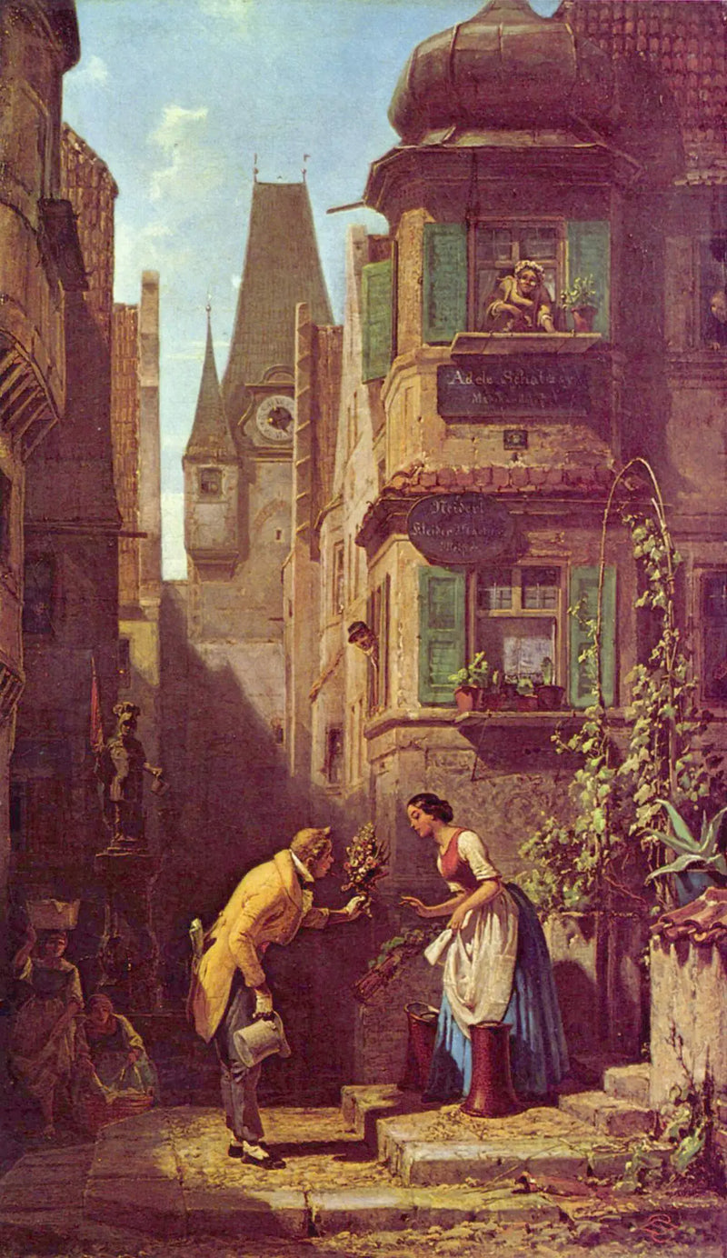 Lo Sposo Eterno - Carl Spitzweg