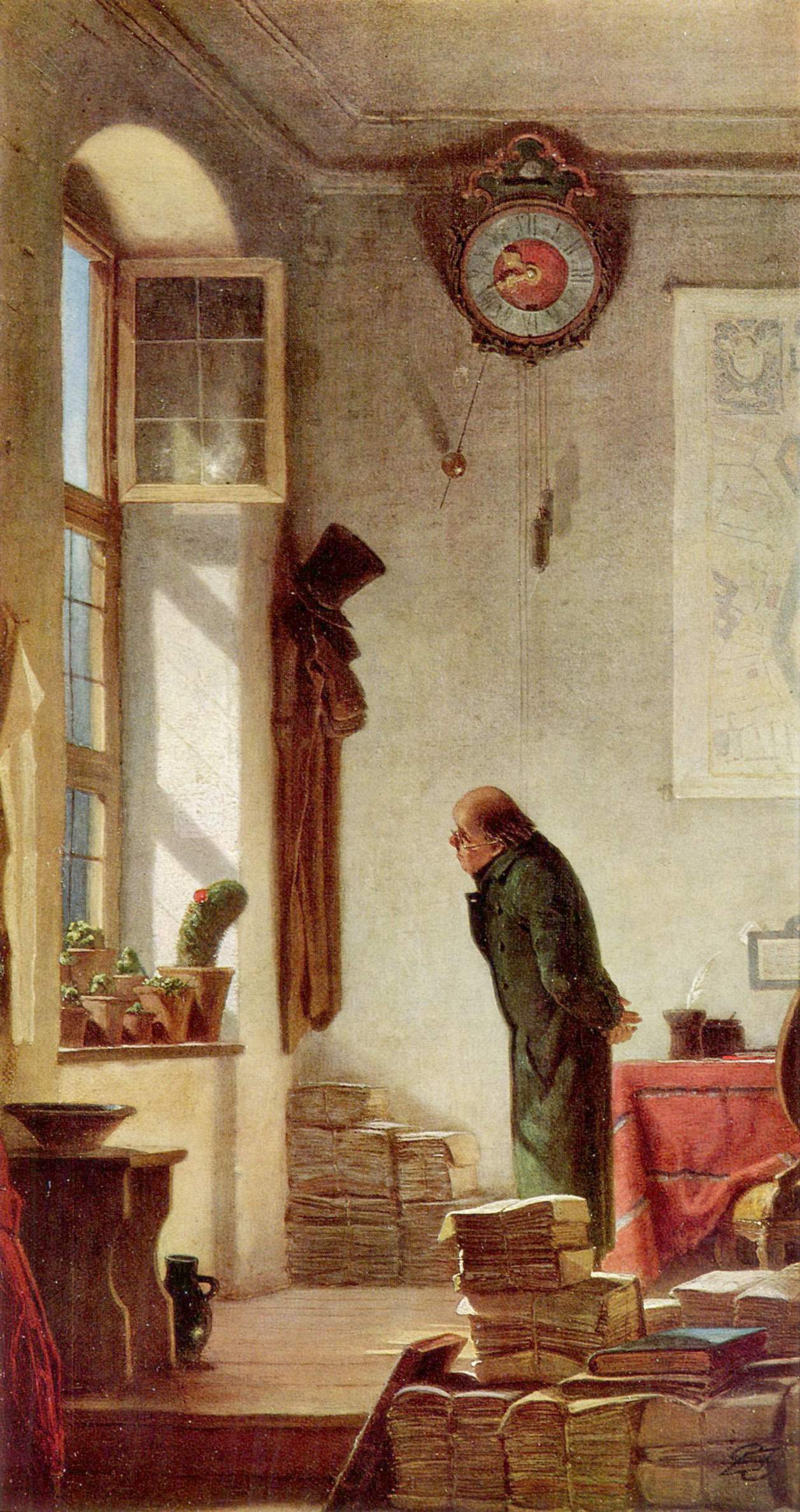 L'amante dei cactus - Carl Spitzweg