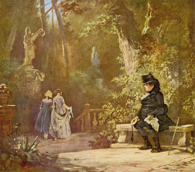 Il Vedovo - Carl Spitzweg