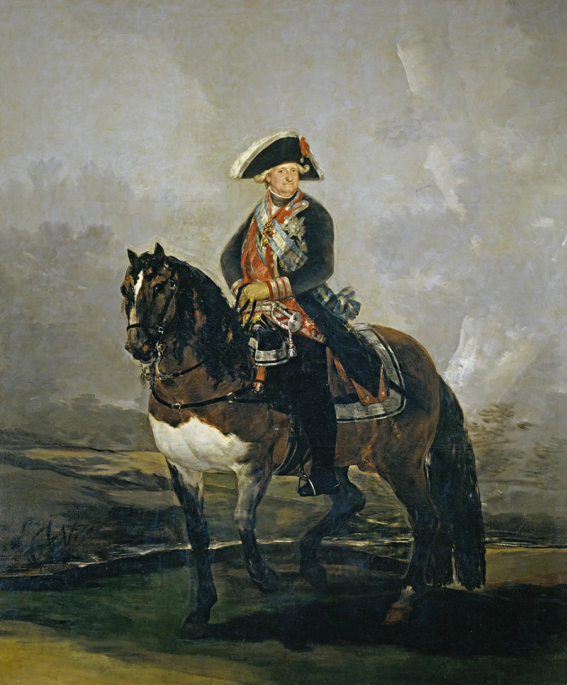 Carlo IV a cavallo - Francisco de Goya
