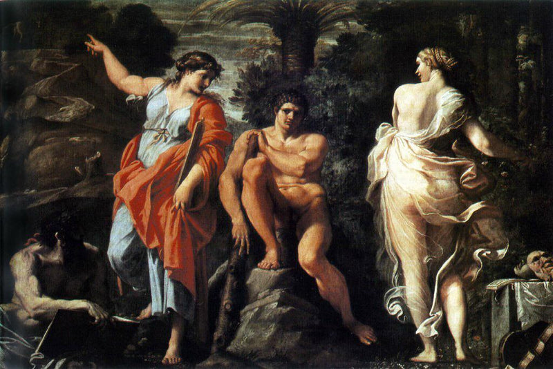 La Scelta di Ercole - Annibale Carracci
