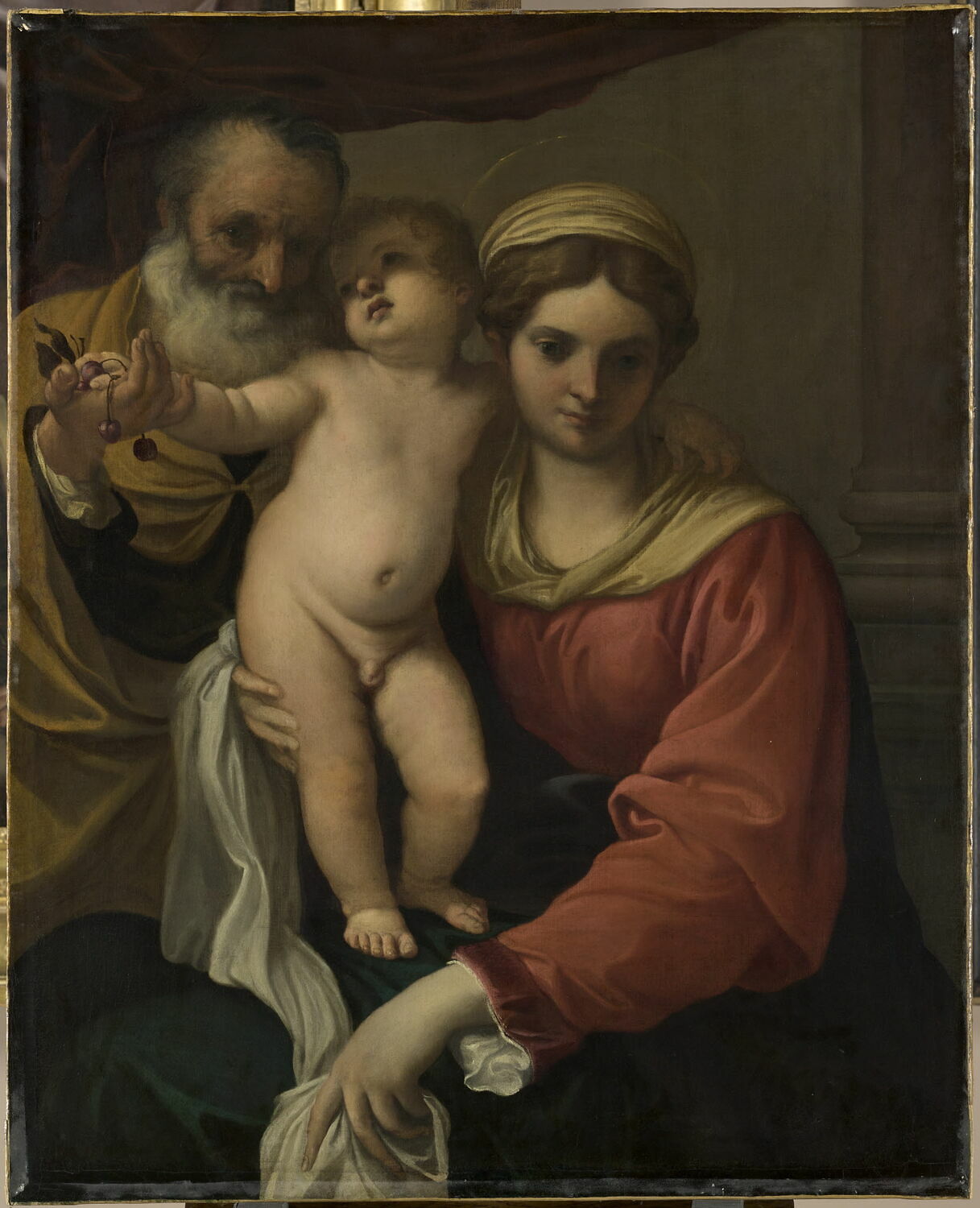 La Vierge aux cerises - Annibale Carracci