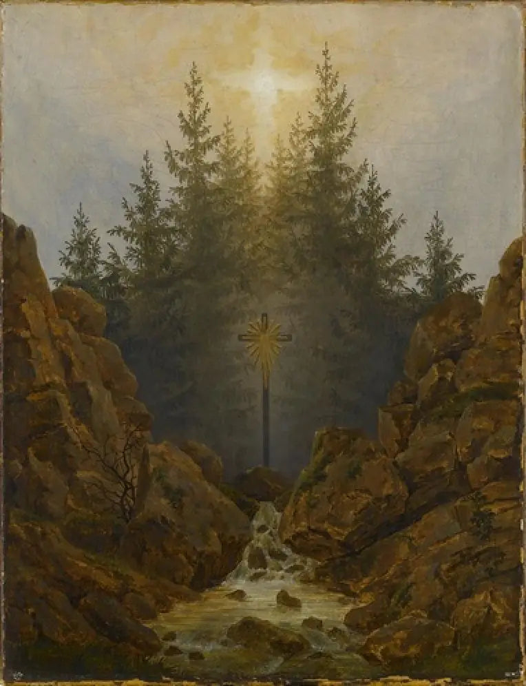 Croce nella foresta - Caspar David Friedrich