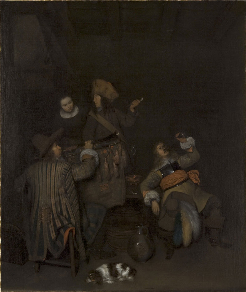 Salle de garde - Gerard ter Borch