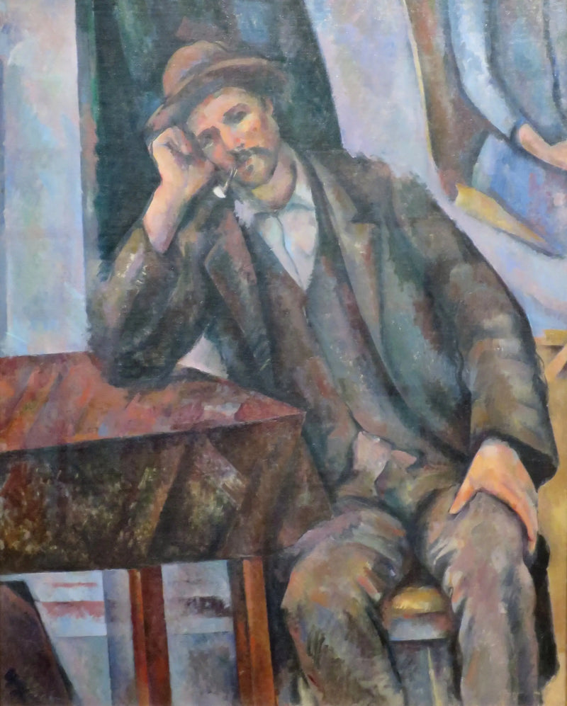 Il Fumatore di pipa appoggiato - Paul Cézanne