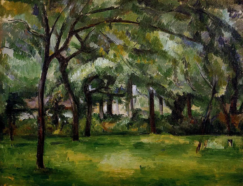 Fattoria normanna, estate (Hattenville) - Paul Cézanne