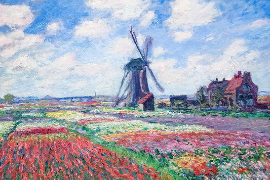 Campi di tulipani in Olanda – Claude Monet (1886)