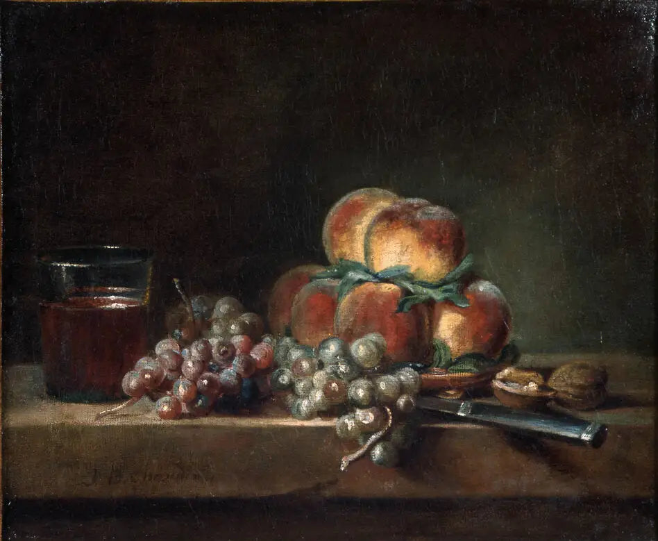 Nature morte aux fruits - Jean Siméon Chardin - Alpha Reproduction