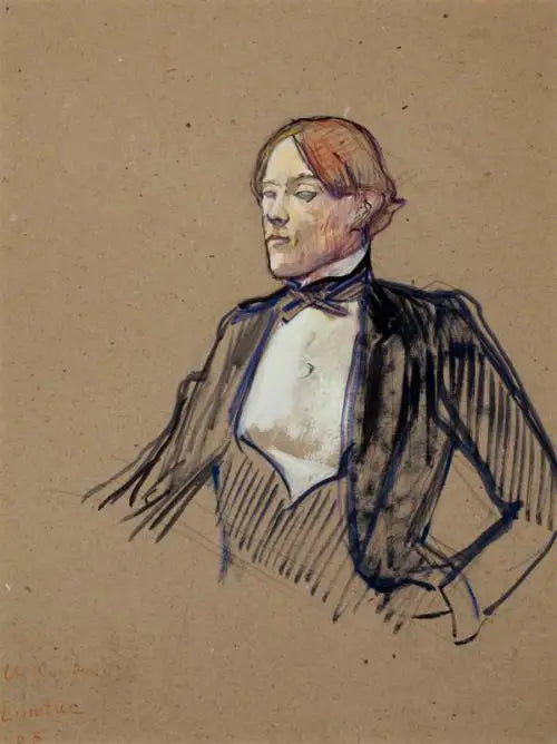 Ritratto di Charles Conder - Henri de Toulouse-Lautrec