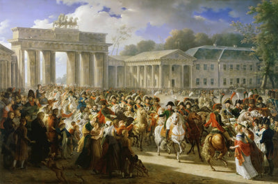 Entrée de Napoléon Ier à Berlin 27 octobre 1806 - Charles Meynier - Alpha Reproduction