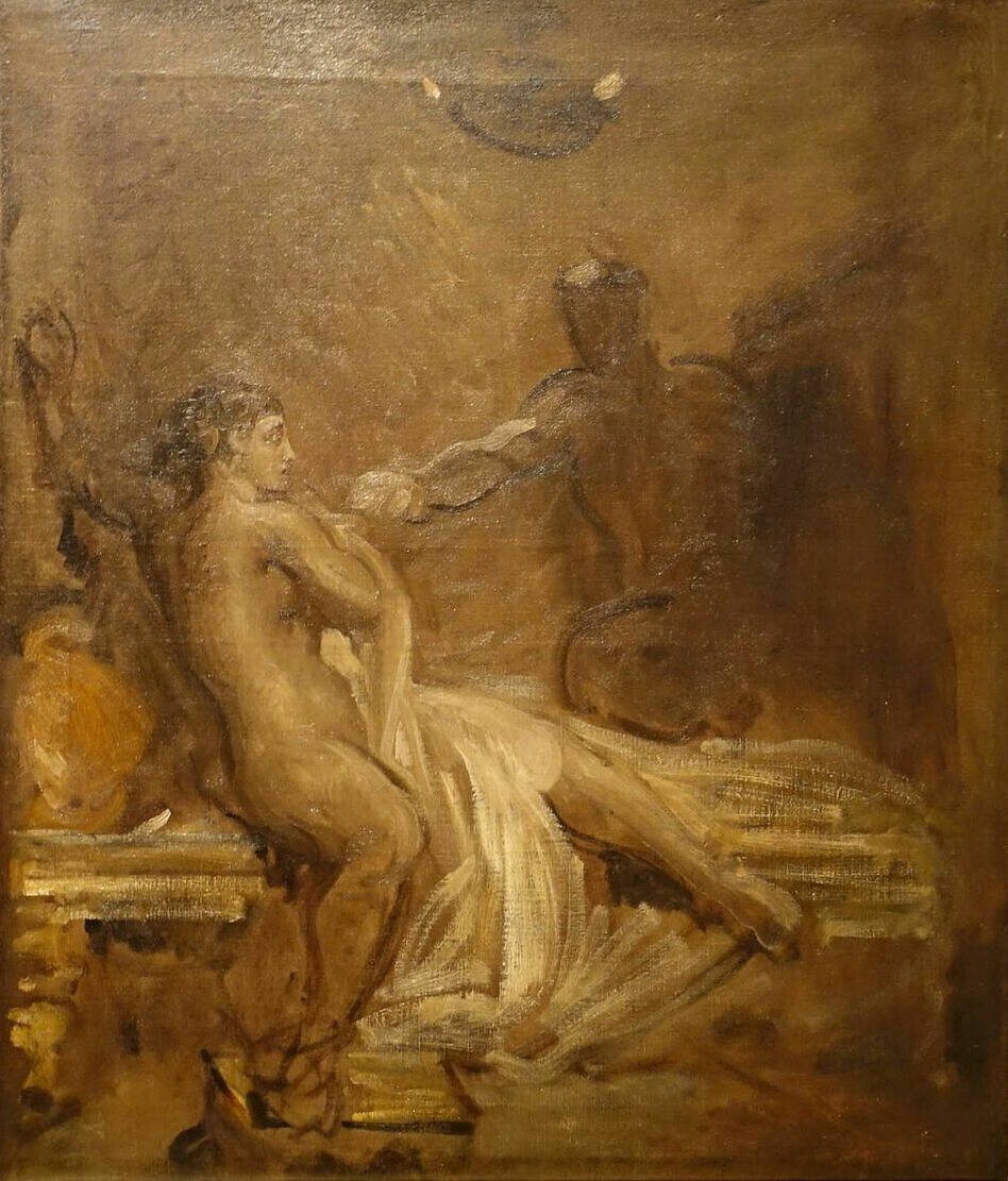 Le Réveil de Desdémone. Esquisse - Théodore Chassériau - Alpha Reproduction