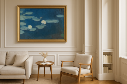 Ninfee blu – Claude Monet (circa 1906)