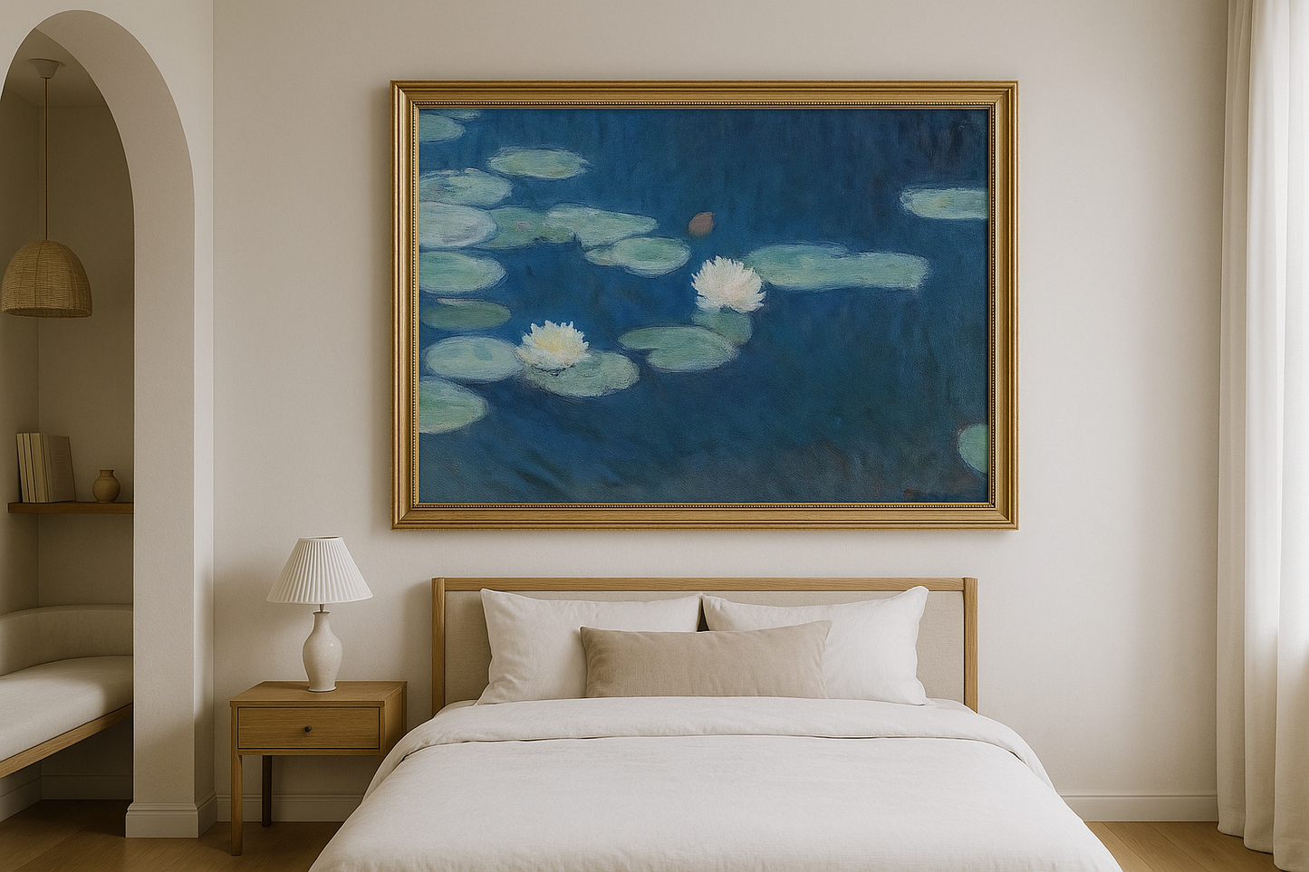 Ninfee blu – Claude Monet (circa 1906)