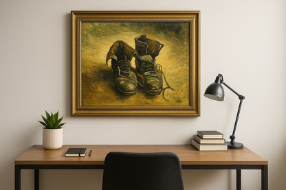 🥾 Un paio di scarpe – Vincent van Gogh (1886)