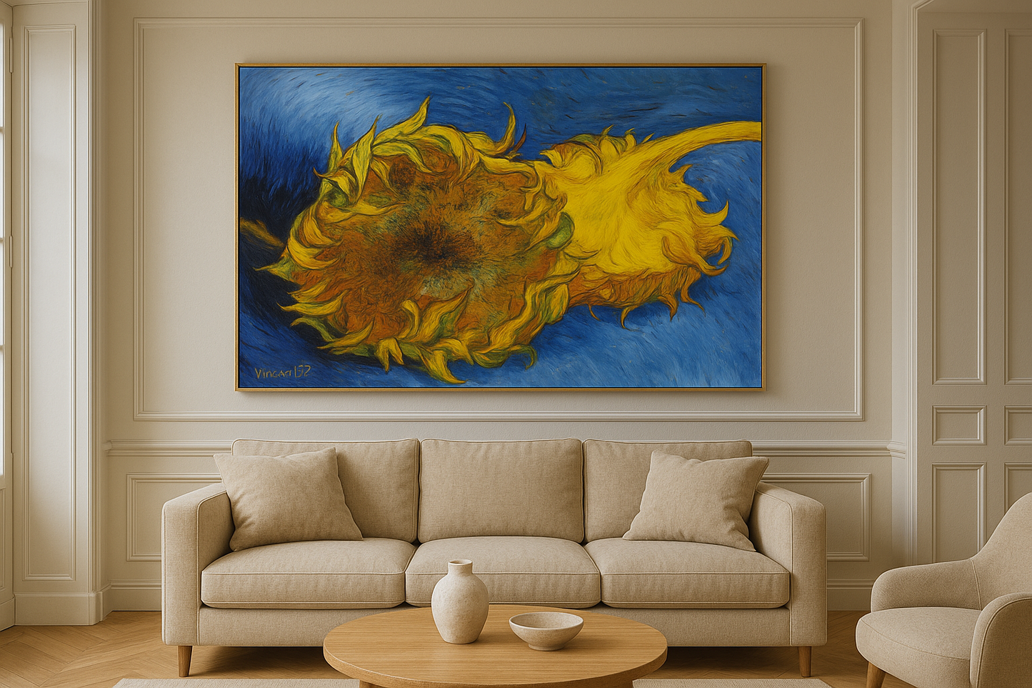 🌻 Due Girasoli tagliati – Vincent van Gogh (1887)
