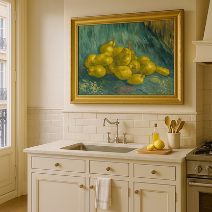 🍐 Natura morta con dei cotogni – Vincent van Gogh (1887)