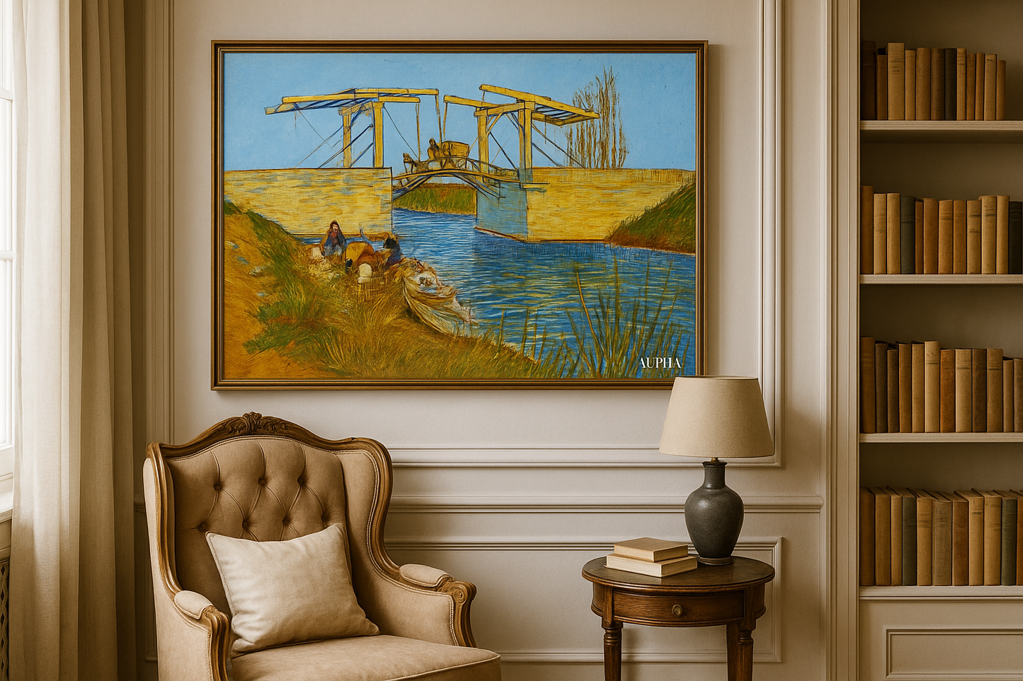 Il Ponte di Langlois ad Arles alle Lavandaie – Vincent van Gogh (1888)