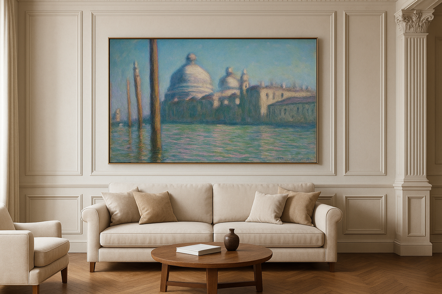🎨 Il Grande Canale – Claude Monet, 1908 (Versione Collezione Nahmad)