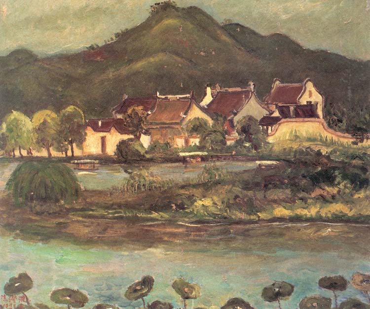 Vieilles maisons de Hangzhou - Chen Cheng-po