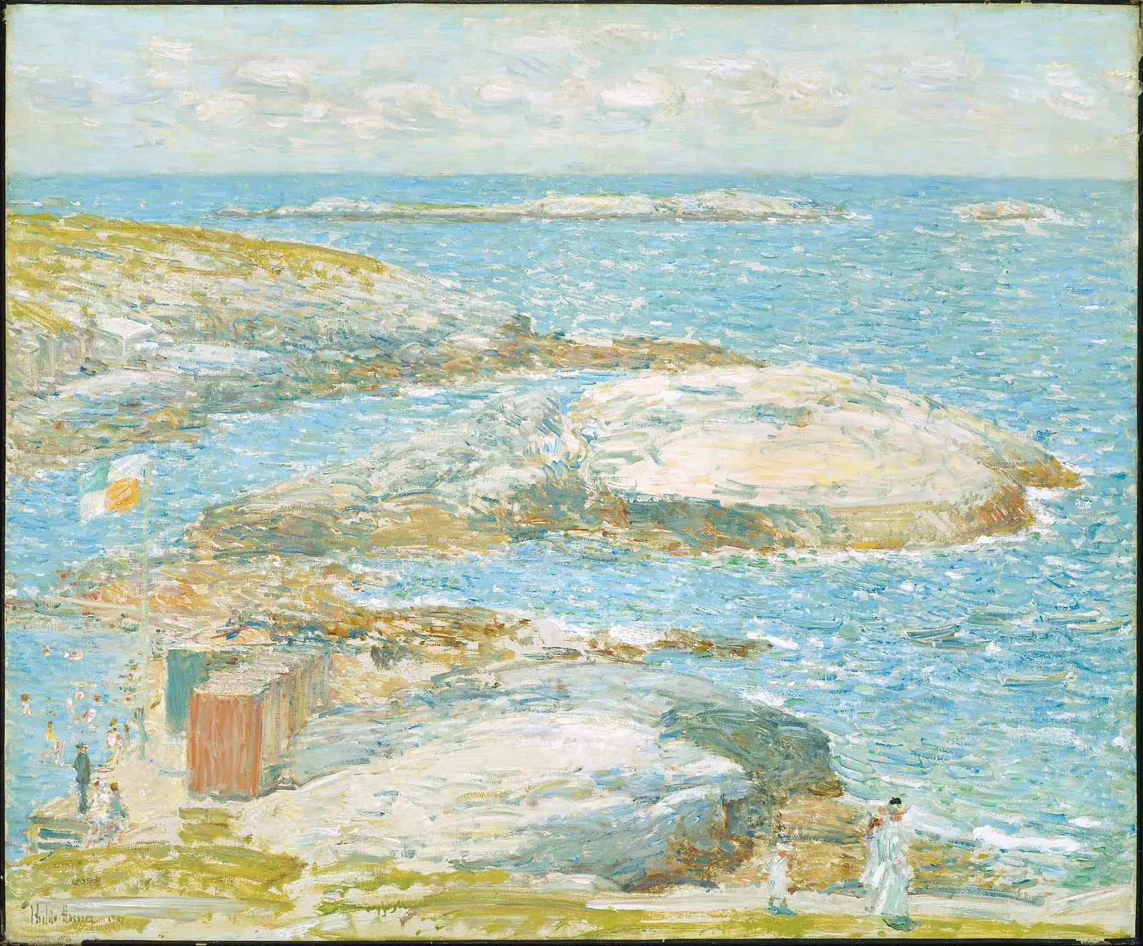 Piscine de baignade Appledore - Childe Hassam - Alpha Reproduction