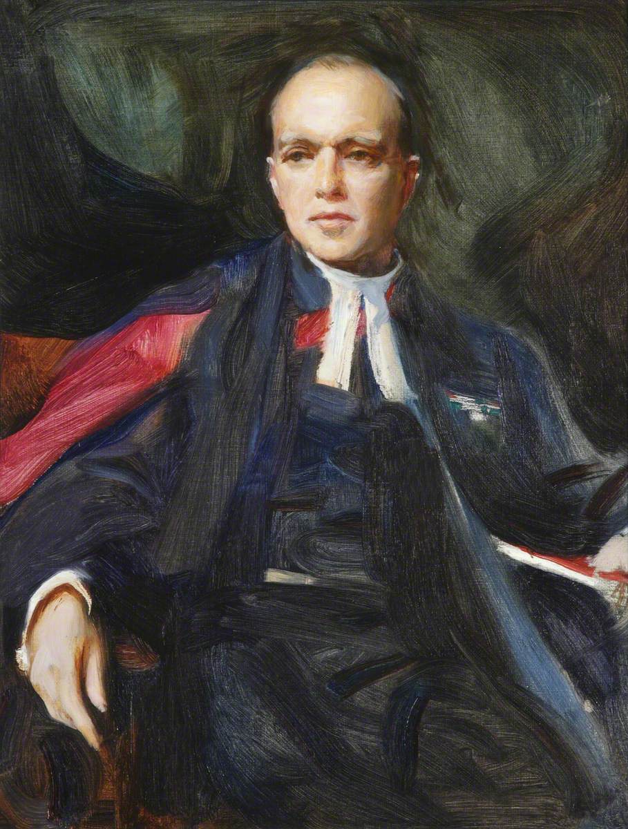 Christopher Maude Chavasse, primo maestro fondatore della St Peter's Hall - Philip de Laszlo