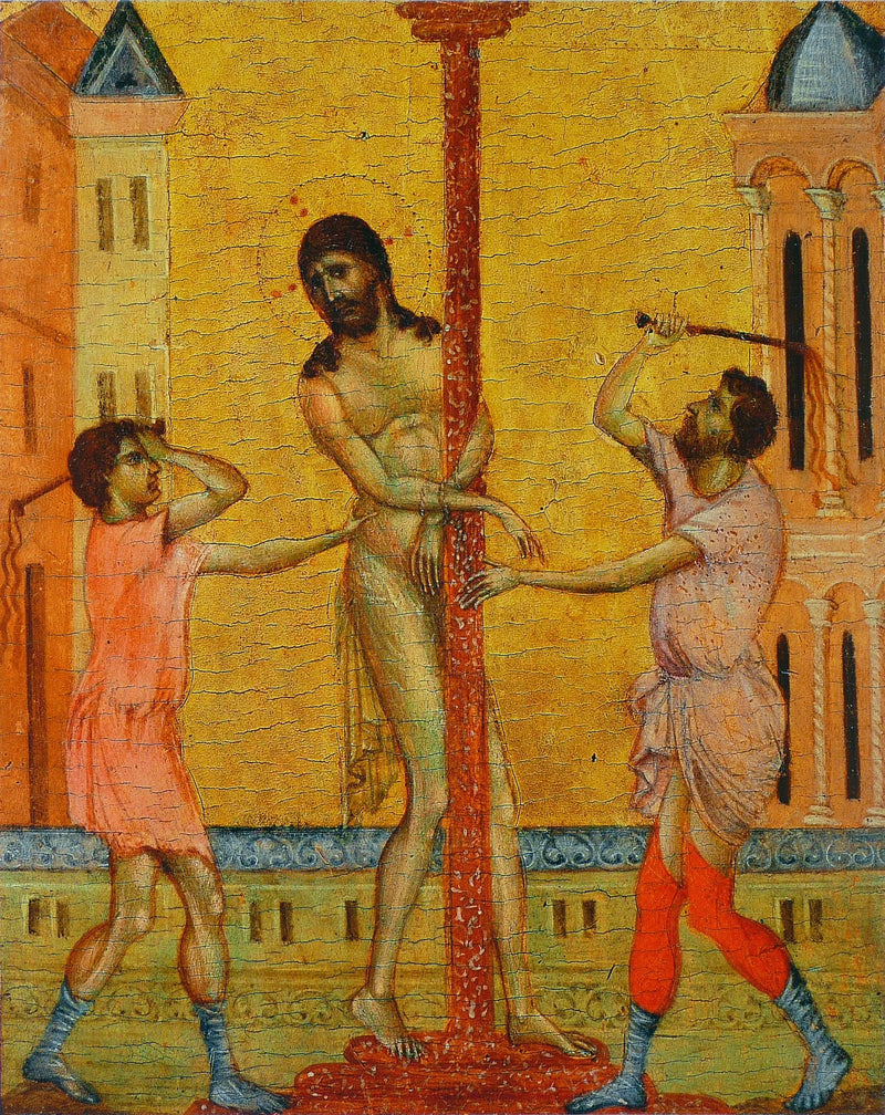 La Flagellazione del Cristo - Cimabue