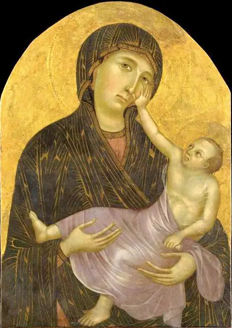 Vergine con Bambino - Cimabue