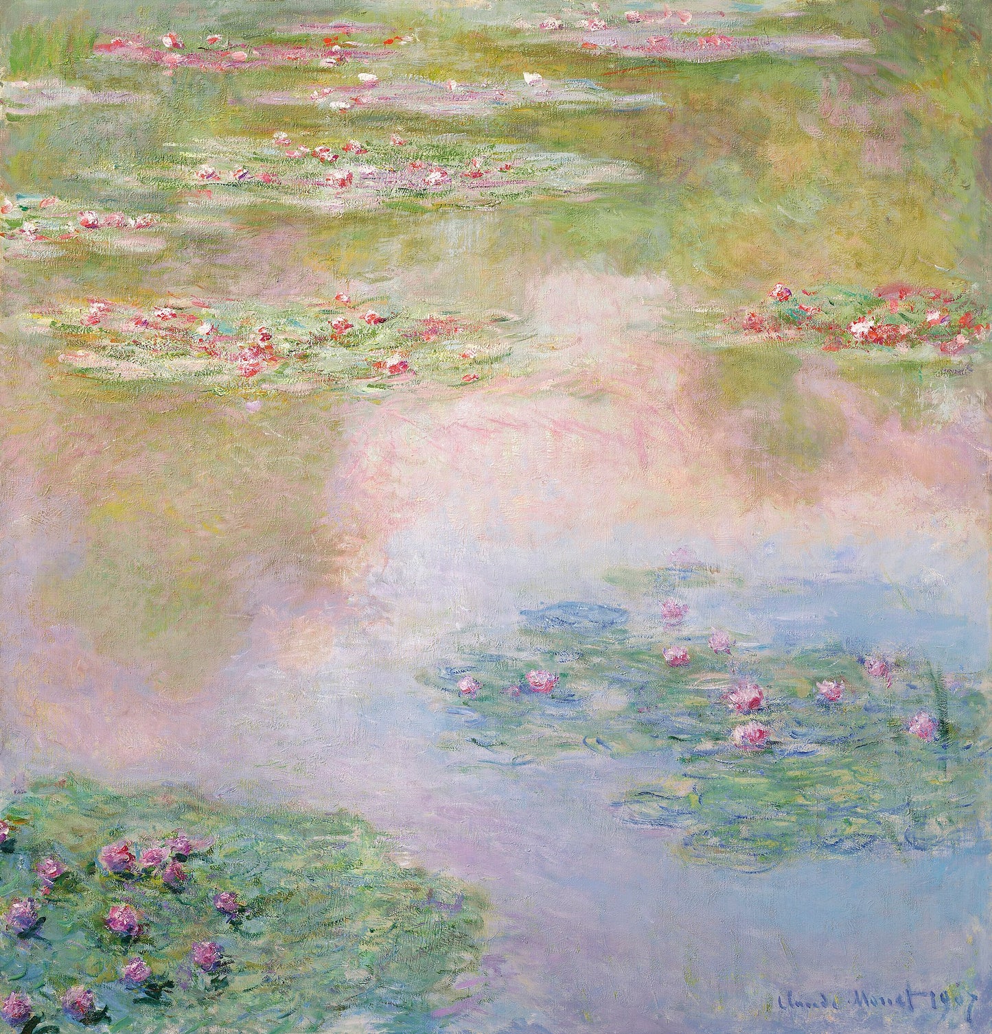 🌸 Ninfee (1907) – Claude Monet (W 1698)