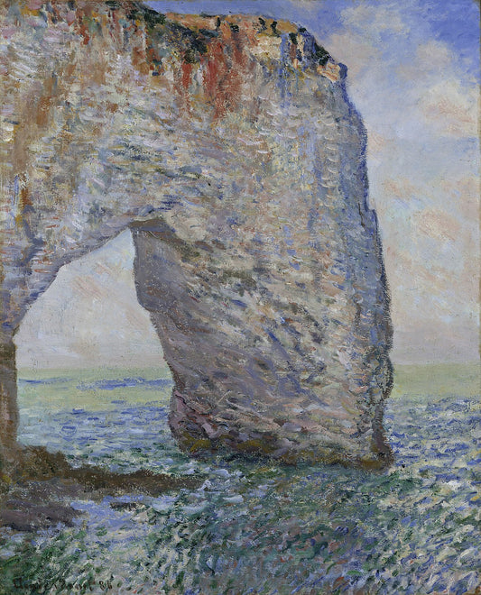 🌊 La Manneporte vicino a Étretat – Claude Monet (circa 1883–1886