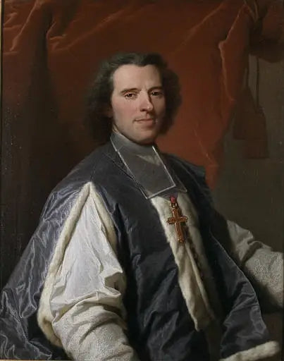 Ritratto di Claude de Rouvroy de Saint-Simon, vescovo di Metz - Hyacinthe Rigaud