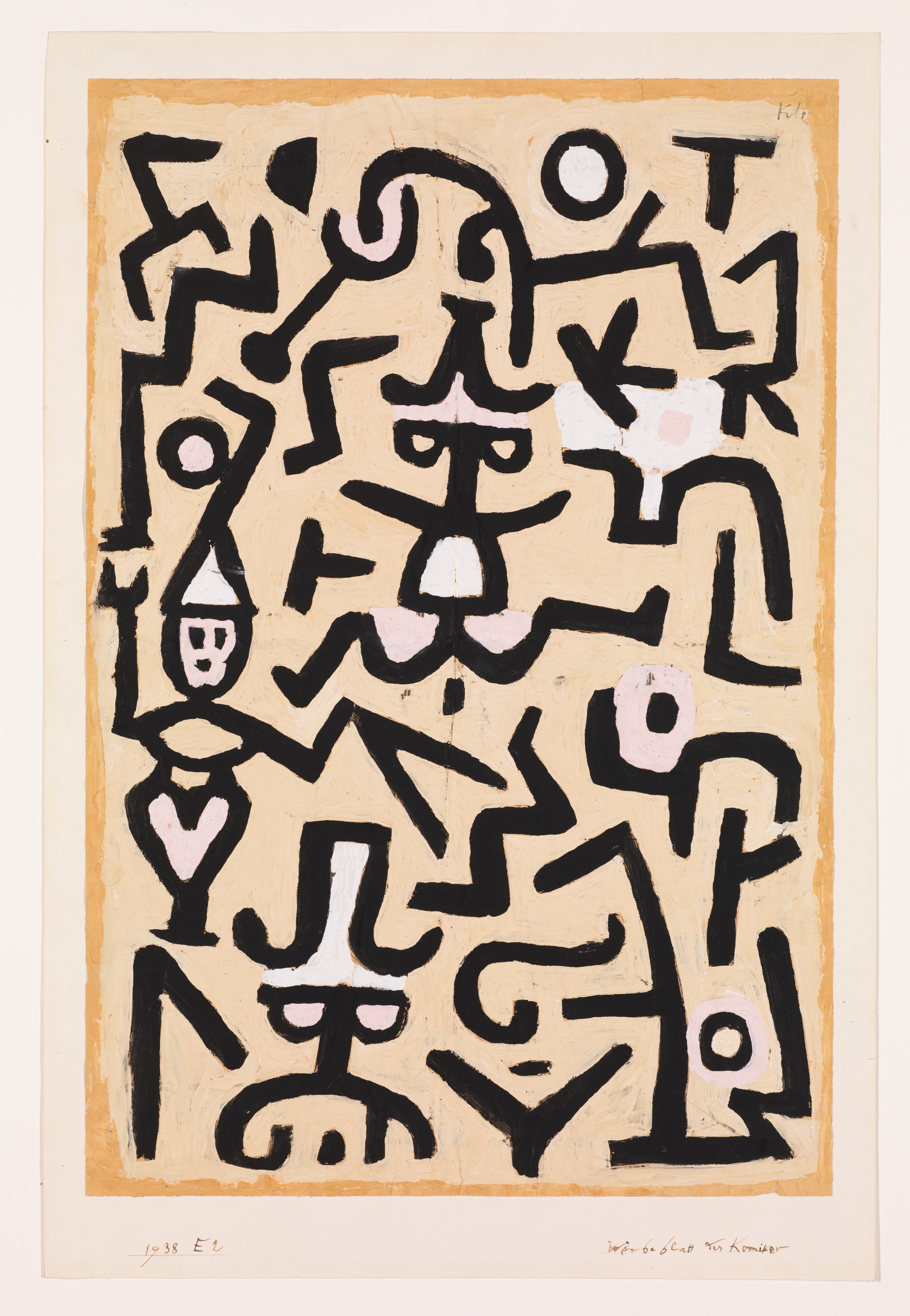 Volantino degli umoristi - Paul Klee