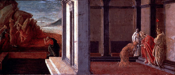 Gli ultimi istanti di santa Maria Maddalena - Sandro Botticelli