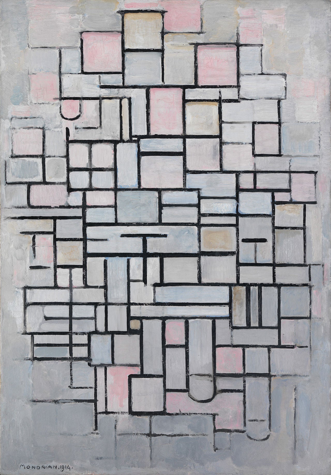 Composizione n. IV - Piet Mondrian