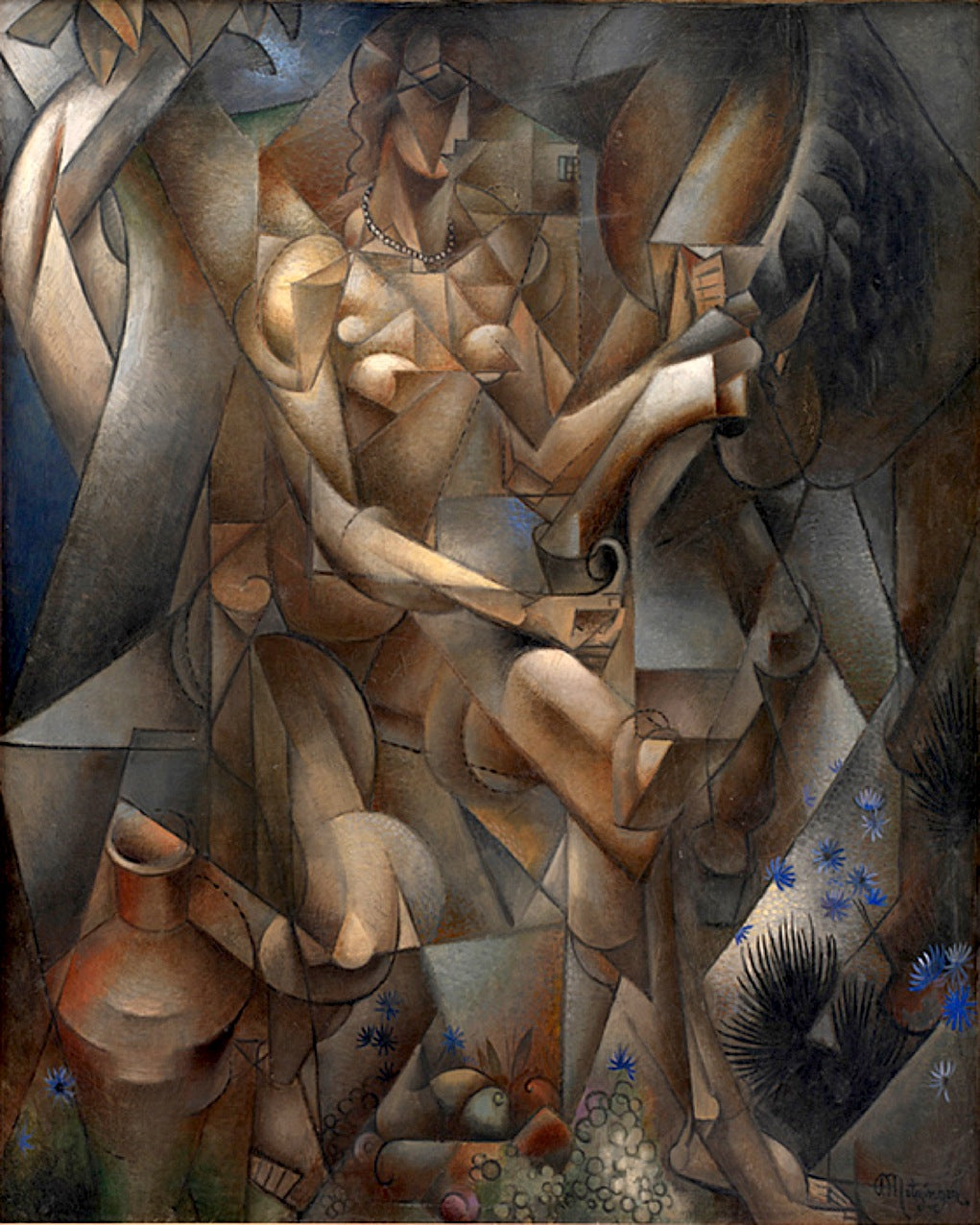 Composizione per "La Femme au cheval" – Albert Gleizes (1911–1912)