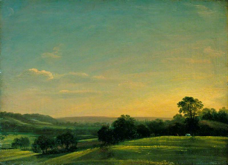 Dedham Vale, soirée - John Constable