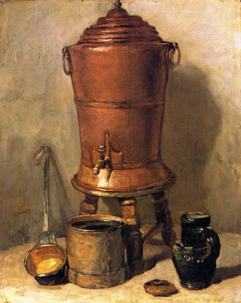 La Fontaine de cuivre - Jean Siméon Chardin