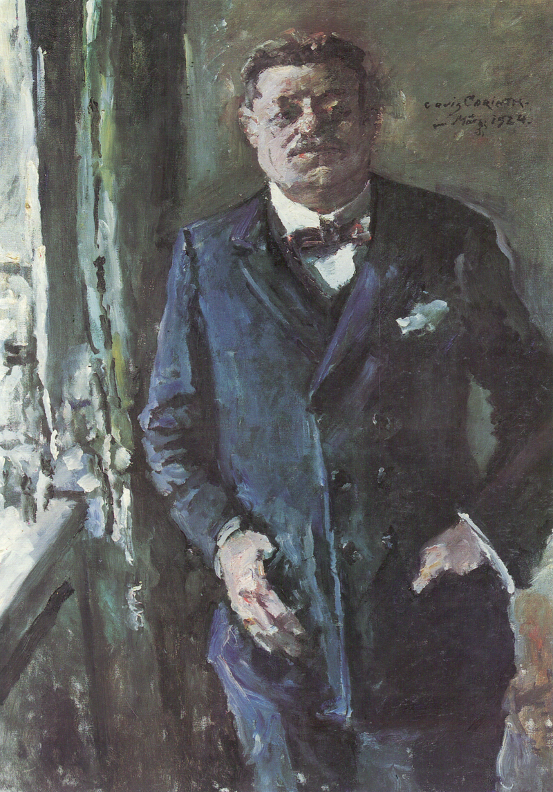 Ritratto del presidente del Reich Friedrich Ebert - Lovis Corinth