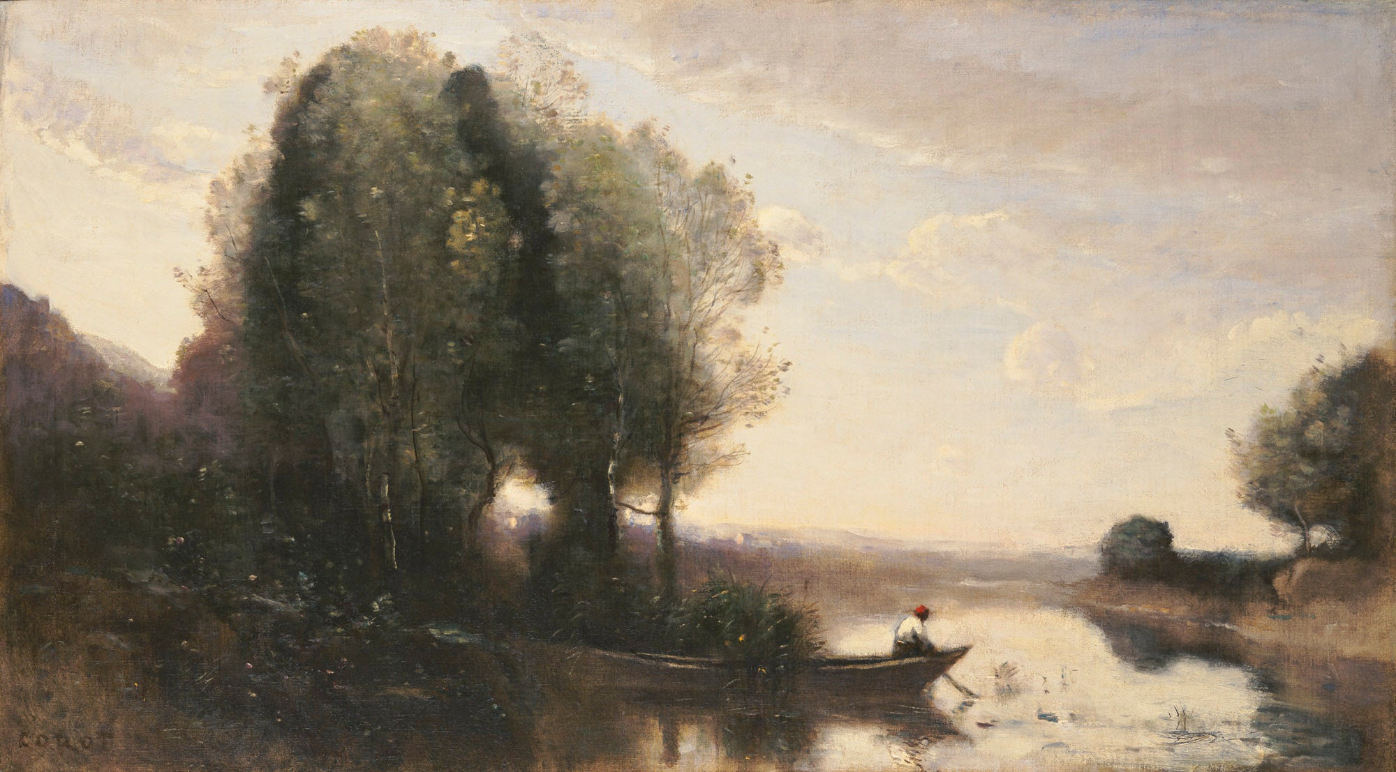 Bord de la Seine - Jean-Baptiste Camille Corot