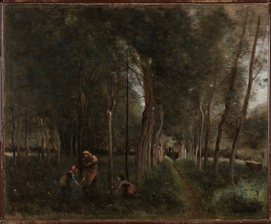 Le bosquet Dubuisson à Brunoy - Jean-Baptiste Camille Corot