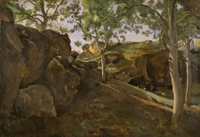 La Châtaigneraie - Jean-Baptiste Camille Corot