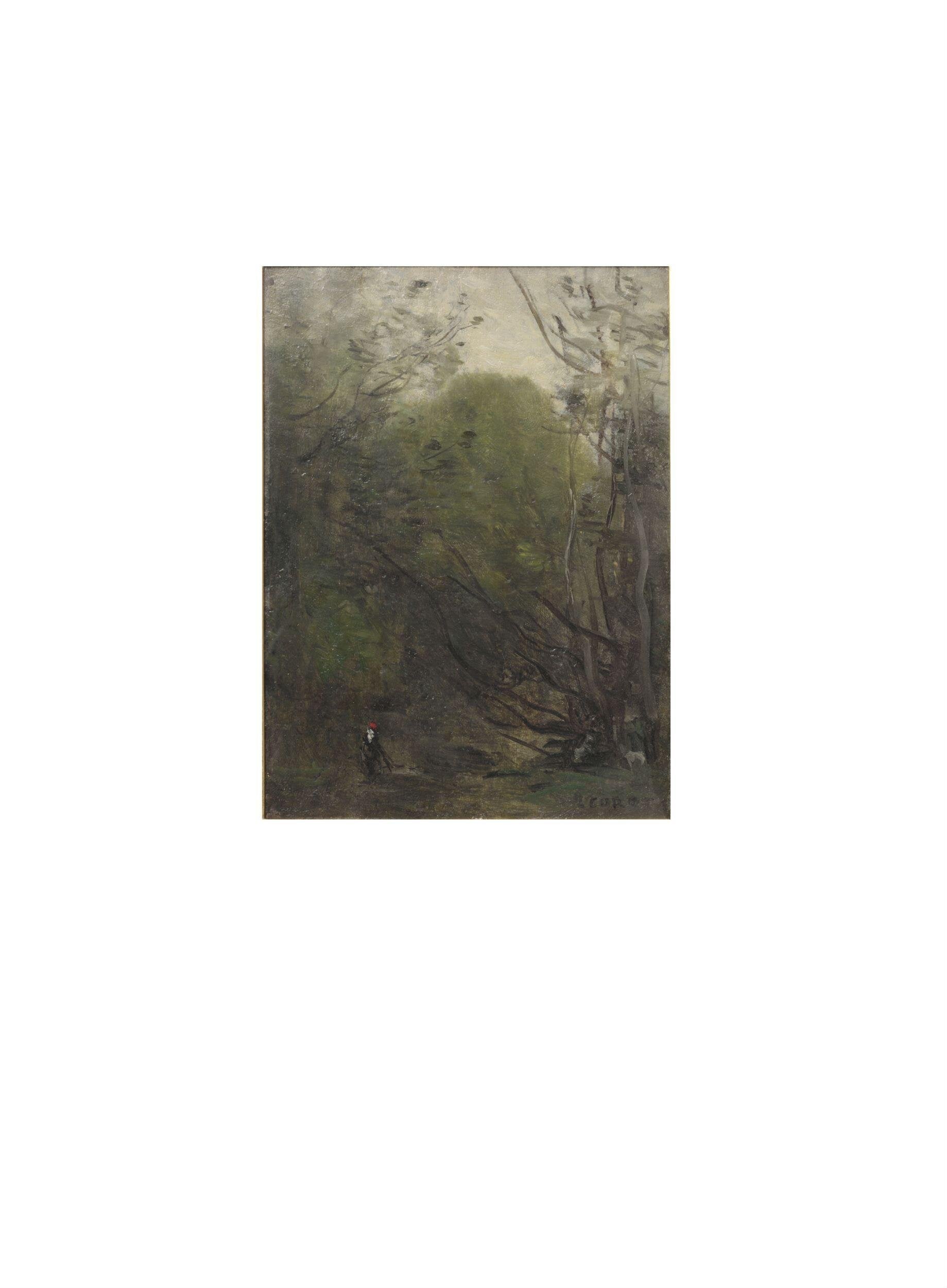 Paysage : Étude des bois - Jean-Baptiste Camille Corot