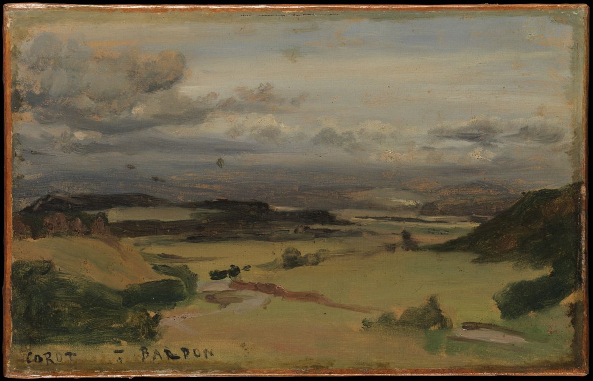 Paysage à Civita Castellana - Jean-Baptiste Camille Corot
