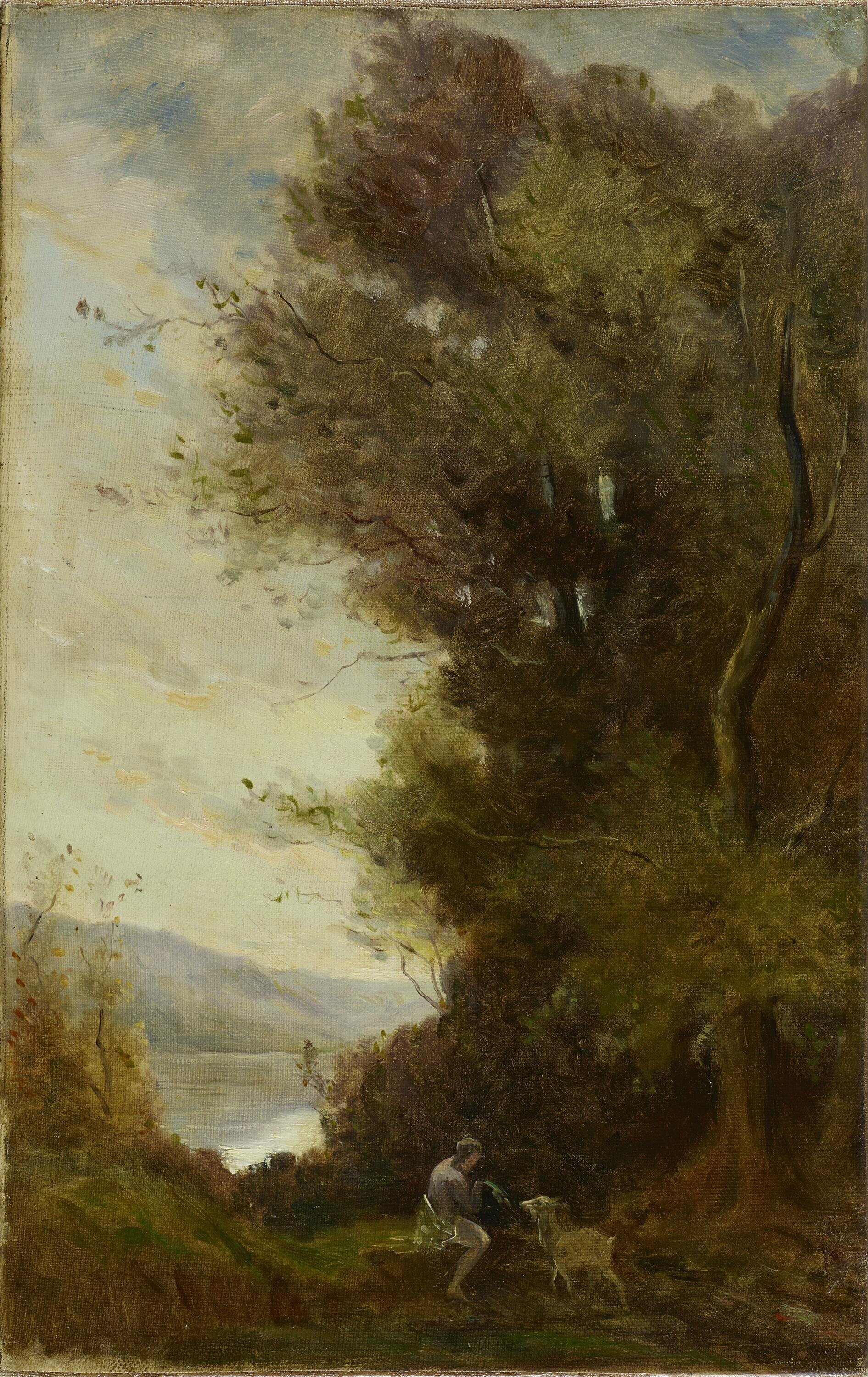Scène bucolique - Jean-Baptiste Camille Corot