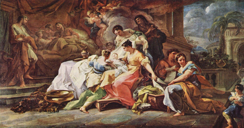 La Nascita della Vergine - Corrado Giaquinto