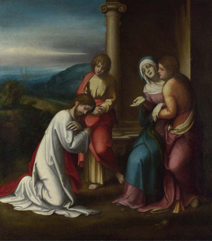 Le Christ prenant congé de sa mère - Corrège