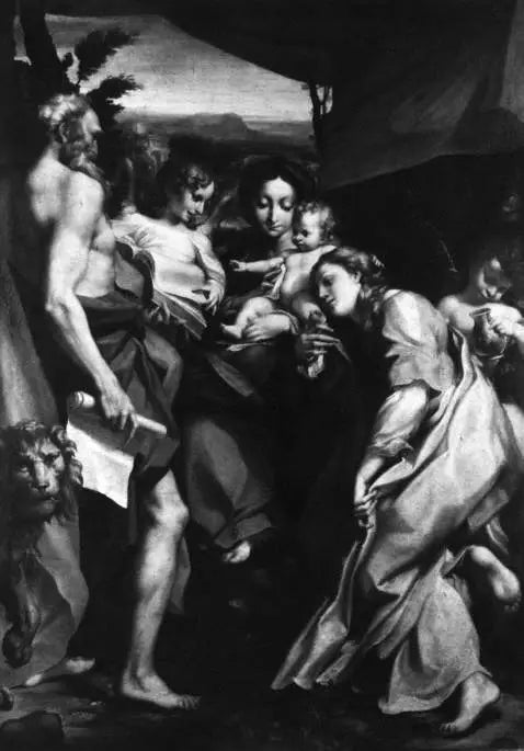 La Madone de Saint Jérôme - Antonio da Correggio - Alpha Reproduction