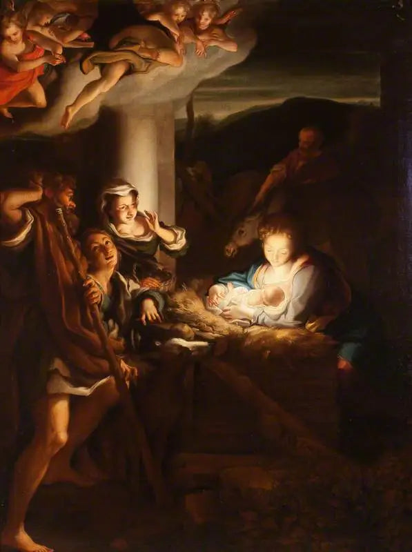 La Nativité - Antonio da Correggio - Alpha Reproduction